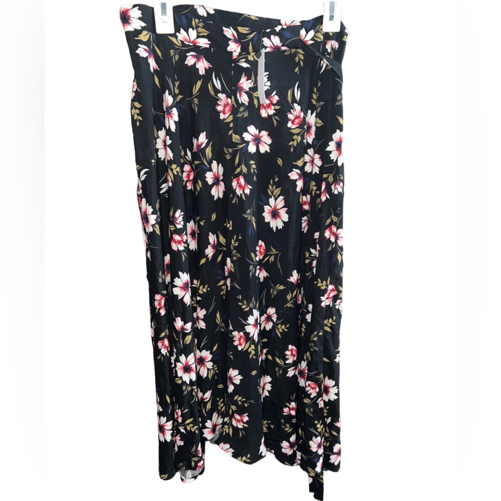 NWT Anthropologie Velvet brand floral‎ tropical maxi skirt
